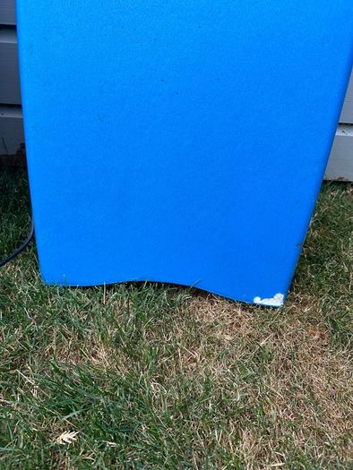 Pair of Blue Olaian Bodyboards with Leashes