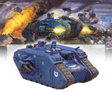Warhammer 40K Space Marine Land Raider & Troops Lot