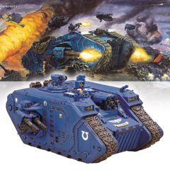 Warhammer 40K Space Marine Land Raider & Troops Lot