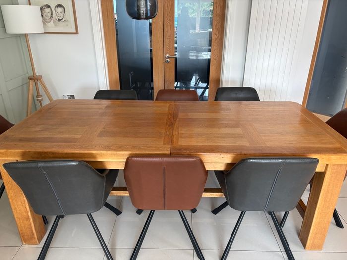 Dining table and sideboard
