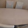Glossy top Dining table with 6 chairs. Image 6