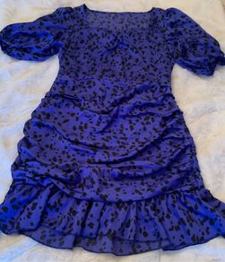 New look ra ra dress satin effect price drop
