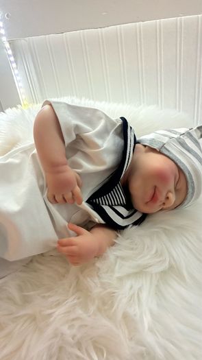 beautiful reborn full silicone boy