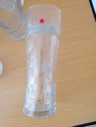 12 x Heineken Beer Glasses