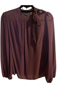 NEW LOOK Top Tie bow neckline Size16