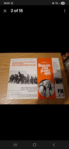1970 Beneath The Planet Of The Apes Press Kit Material