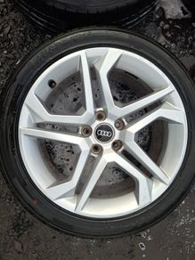 18" Genuine Audi S Line Alloys with tyres
