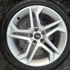 18" Genuine Audi S Line Alloys with tyres