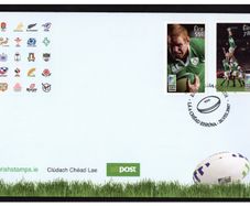 2007 Ireland Rugby World Cup Commemorative Stamps An Post First Day Cover (FDC)