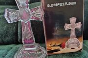 Crystal Cross Decoration