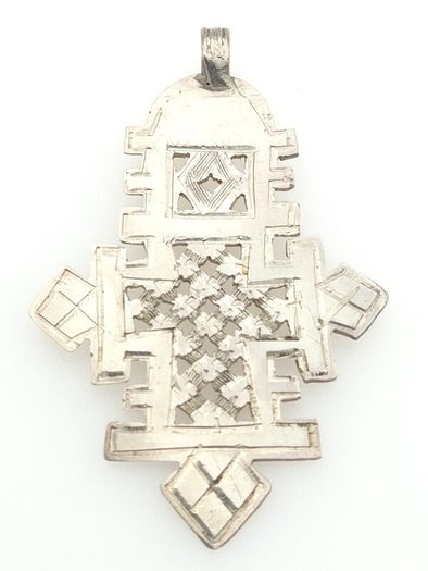 925 Silver Vintage Ethiopian Handmade Pendant