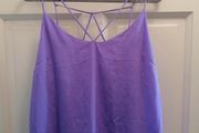 Purple string style top size 14