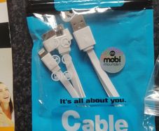 Phone and car chargers and headphones