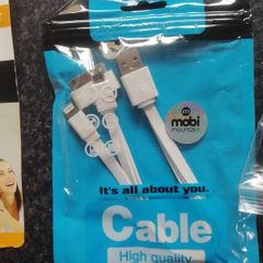 Phone and car chargers and headphones