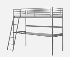 IKEA Loft Bed with Desk