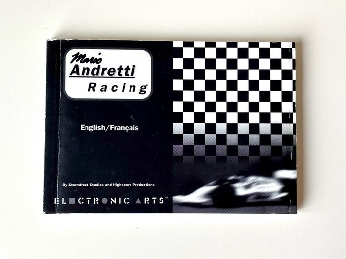 Mario Andretti Racing for Sega Mega Drive - Boxed and Minty