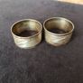 925 Sterling Silver Vintage 1992 Sheffield British Airways Napkin Ring Image 2