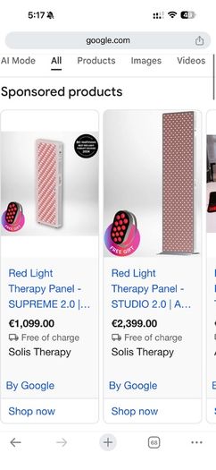 Brand new unopened full body red light therapy panel