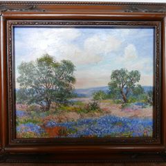 Vintage Oil on Canvas, Signed 13" x 11"