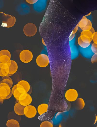 Women's glitter tights