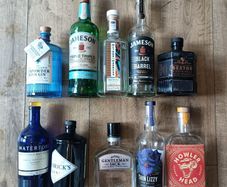 Empty Spirit Bottles bundle