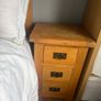bed and bedside lockers Image 3