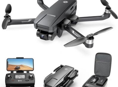 2-Axis Gimbal GPS Drone with 4K EIS Camera for Adults Beginners, HS720G Foldable FPV RC Quadcopter with Brushless Motor, 5G WiFi Transmission, Optical Flow, Follow Me, Smart Return Home