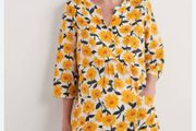 Seasalt Cornwall Aventurier Tunic Dress Yellow Sunflower Arty Daisy