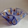 Vintage Swedish Kosta Boda 1980s Studio Glass Bowl. Ulrica Hydman Vallien. Image 8