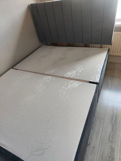 double divan base and headboard