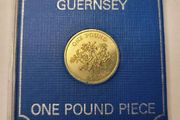 Guernsey One Pound UNC coin