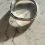Vintage Mexican solid silver bangle, malachite inlay Image 5