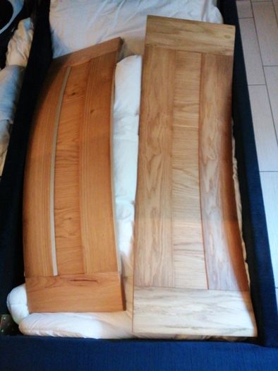 4 X   brand new curved drawer fronts