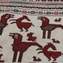 Rug Afghan Tribal Kilim Wool Rug Adarskan  Handwoven Wool Wall or Floor Rug Image 3