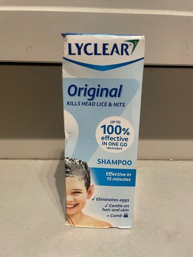 head lice shampoo Lyclear Brand new