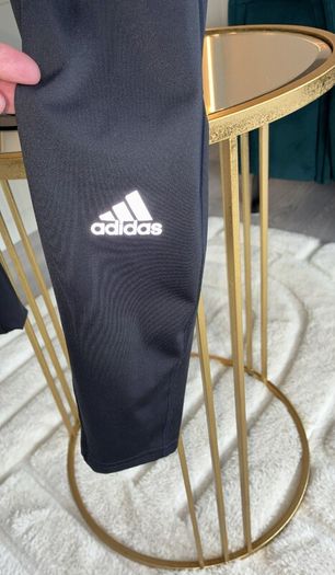 Ladies Black Adidas 7/8 Running Leggings