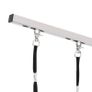 Adjustable Dog Grooming Table with 2 Loops and Basket Image 5