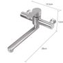 Colfuline Kitchen Sink Faucet Brushed Stainless Steel Image 4