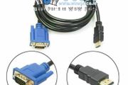 4836 1m HDMI Male to VGA Male Cable