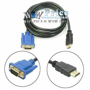 4836 1m HDMI Male to VGA Male Cable