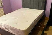 king size 5ft Divan beds, tufted memory foam mattress, and storage drawers option available. Free delivery