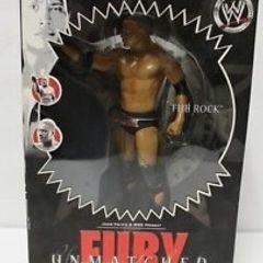 2007 WWE Jakks Pacific Unmatched Fury Series 5 The Rock