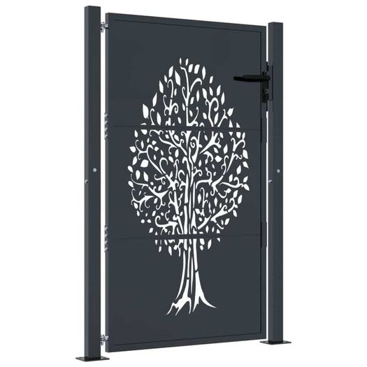 Garden Gate Anthracite 105x130 cm