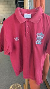Authentic 1992 LFC Centenary polo shirt