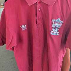 Authentic 1992 LFC Centenary polo shirt