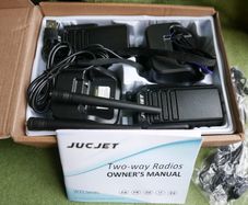 JUKJET Walkie Talkies, Two-Way Radio (VHF/UHF) FM W31 2PCS - W31 Two Way Radio for Adults