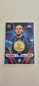 Match Attax 25/26 Wesley Sneijder UCL Medal Winner Relic Card