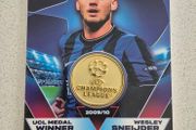 Match Attax 25/26 Wesley Sneijder UCL Medal Winner Relic Card