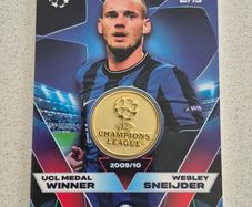 Match Attax 25/26 Wesley Sneijder UCL Medal Winner Relic Card