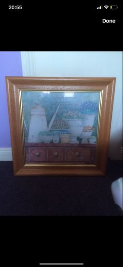 Large hanging picture